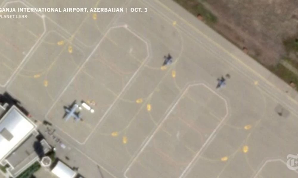 Δορυφορικές εικόνες από Τουρκικά F-16 στο Αζερμπαϊτζάν